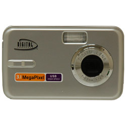 Sakar 3.1 MP Digital Still Camera w/Display (Silver)