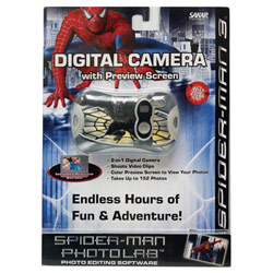 Sakar Spider-Man Digital Camera with Preview Screen & Flash