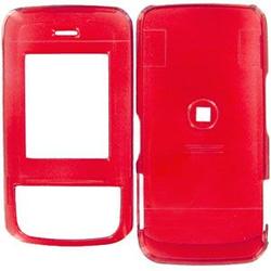 Wireless Emporium, Inc. Samsung Blast SGH-T729 Trans. Red Snap-On Protector Case Faceplate