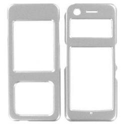 Wireless Emporium, Inc. Samsung M620 Upstage Silver Snap-On Protector Case Faceplate