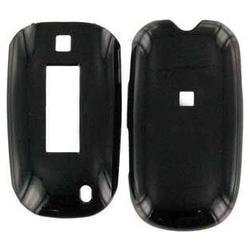 Wireless Emporium, Inc. Samsung SGH-T329 Stripe Black Snap-On Protector Case Faceplate