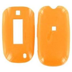 Wireless Emporium, Inc. Samsung SGH-T329 Stripe Orange Snap-On Protector Case Faceplate