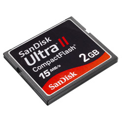 SanDisk Corporation SanDisk 2GB Ultra II Compact Flash Card