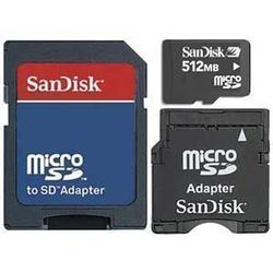 Wireless Emporium, Inc. SanDisk 512MB 3-in-1 microSD/miniSD/SD Kit (WE18042MEMSANMCRO-01)