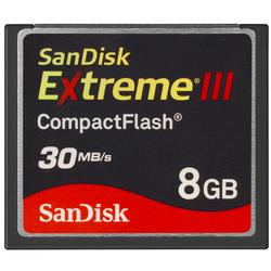 SanDisk Corporation SanDisk 8GB Extreme III CompactFlash Card