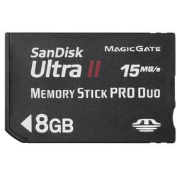 SanDisk Corporation SanDisk 8GB Ultra II Memory Stick PRO Duo Card - 8 GB