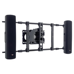 Sanus Systems Sanus VisionMount LAS1A Universal Side Speaker Mount - 20 lb - Black