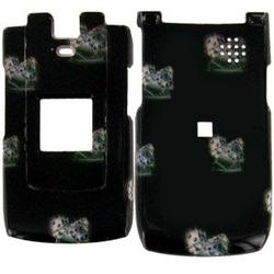 Wireless Emporium, Inc. Sanyo 6650/Katana II Black w/Dice Snap-On Protector Case Faceplate