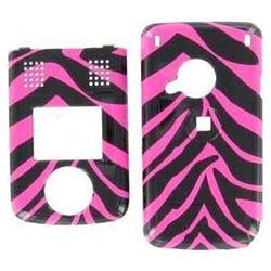 Wireless Emporium, Inc. Sanyo M1 Pink Zebra Snap-On Protector Case Faceplate