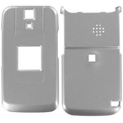 Wireless Emporium, Inc. Sanyo SCP-8500/Katana DLX Silver Snap-On Protector Case Faceplate