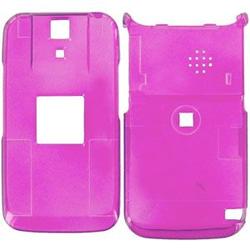 Wireless Emporium, Inc. Sanyo SCP-8500/Katana DLX Trans. Hot Pink Snap-On Protector Case Faceplate