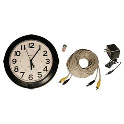 Security Labs SLC-1037 Clock Camera - Black & White - CCD - Cable