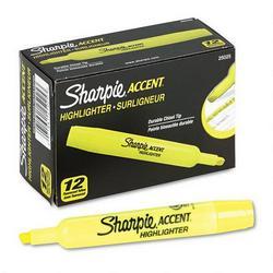 Faber Castell/Sanford Ink Company Sharpie® Accent® Tank Style Highlighter, Fluorescent Yellow Ink (SAN25025)