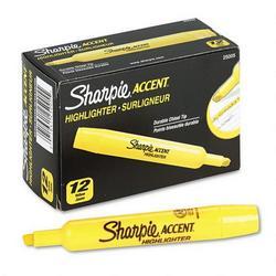 Faber Castell/Sanford Ink Company Sharpie® Accent® Tank Style Highlighter, Yellow Ink (SAN25005)
