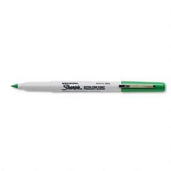 Faber Castell/Sanford Ink Company Sharpie® Extra Fine Tip Permanent Markers, 0.4mm, Green Ink (SAN35004)