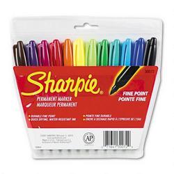Faber Castell/Sanford Ink Company Sharpie® Permanent Markers, 1.0mm Fine Tip, 12 Color Set (SAN30072)