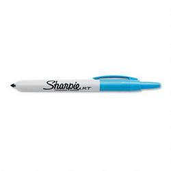 Faber Castell/Sanford Ink Company Sharpie® RT Retractable Permanent Marker, 1.0mm Fine Point, Turquoise (SAN32710)