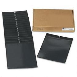 Esselte Pendaflex Corp. Shop Ticket Holders, Clear Front/Leatherette Back, 8 1/2x11 Insert Size, 25/Bx (ESS64101)
