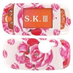 Wireless Emporium, Inc. Sidekick 3 Pink Roses Snap-On Protector Case Faceplate