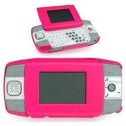 Wireless Emporium, Inc. Sidekick iD Snap-On Rubberized Protector Case w/Clip (Hot Pink)