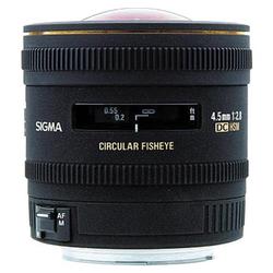 Sigma 4.5mm F2.8 EX DC HSM Circular Fisheye Lens - 0.16x - 4.5mm - f/2.8 (486-101)