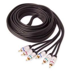 SIIG INC Siig Component Video Cable - 3 x RCA - 3 x RCA - 16.4ft - Black