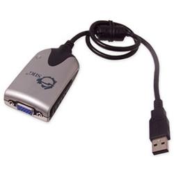 SIIG INC Siig USB 2.0 to VGA Adapter - Type A Male USB to 15-pin HD-15 Female