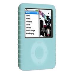 Eforcity Silicone Skin Case for iPod Gen3 Nano, Aqua Blue