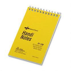 Rediform Office Products Single Wirebound Memo Book, 3 x 5, Narrow Rule, End Opening, 60 Sheets (RED31120)