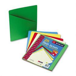 Smead Manufacturing Co. Slash File Recycled Folders, Letter Size, Assorted Colors, 25/Pack (SMD75425)