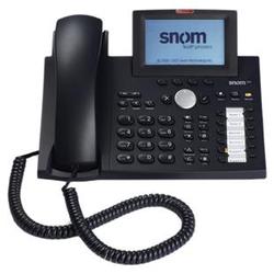 SNOM Technology Snom 370 IP Phone - 2 x RJ-45 10/100Base-TX , 1 x RJ-11 Headset