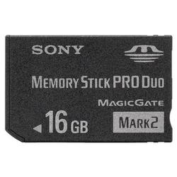 SONY MEMORY STICK Sony 16GB Memory Stick PRO Duo Card (Mark 2) - 16 GB
