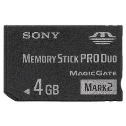 SONY MEMORY STICK Sony 4GB Memory Stick PRO Duo Card - 4 GB