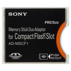 SONY ELECTRONICS Sony ADMSCF1 Sony Memory Stick Duo Adapter for CF