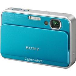 Sony Cyber-shot DSC-T2 Digital Camera - Teal - 8.1 Megapixel - 16:9 - 2x Digital Zoom - 2.7 Active Matrix TFT Color LCD