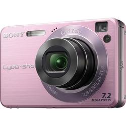 SONY DIGITAL STILL CAMERA ACCESSORI Sony Cyber-shot DSC-W120 Digital Camera - Pink - 16:9 - 2x Digital Zoom - 2.5 Active Matrix TFT Color LCD