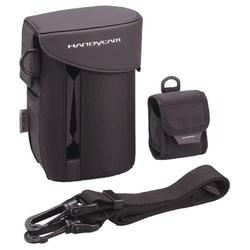 Sony LCS-DAB Camcorder Case - PU Leather, Polyester - Black
