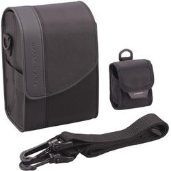 SONY CAMCORDER/DIG CAM ACCESORIES Sony LCS-HAB Camcorder Case - Polyester, PU Leather - Black