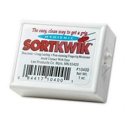 Lee Products Company Sortkwik® Fingertip Moistener, 1 oz. Non Skid Case (LEE10400)