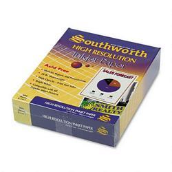 Southworth Company Southworth High Resolution Inkjet Paper - Letter - 8.5 x 11 - 28lb - Smooth - 400 x Sheet