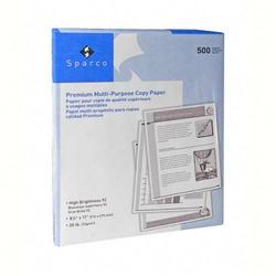Sparco Products Sparco Copy Paper - Letter - 8.5 x 11 - 20lb - 2500 x Sheet - White