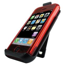 Speck Products See-Thru Sleek Hard Shell Holster Bag for iPhone - Polycarbonate - Red