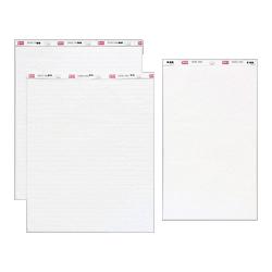 Sparco Products Standard Easel Pad, 1 Ruled, 27 x34 , 40 Shts, 4/CT, White (SPR52732)