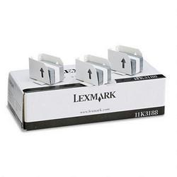 Lexmark International Staple Cartridge for Lexmark T620 Laser Printer, 3000 Staples/Cartridge, 3/Pack (LEX11K3188)