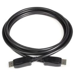 STARTECH.COM StarTech.com DisplayPort Video Cable with Latches - 1 x - 1 x - 6ft - Black