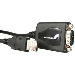 STARTECH.COM Startech.com Professional USB to RS-232 Serial Adapter Cable - Type A Female USB to 9-pin D-Sub (DB-9) Male Serial