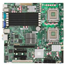 SUPERMICRO COMPUTER Supermicro X7DCA-L Server Board - Intel 5100 - Socket J - 1333MHz, 1066MHz FSB - 48GB - DDR2 SDRAM - DDR2-667/PC2-5300, DDR2-533/PC2-4200 - ATX (MBD-X7DCA-L-O)
