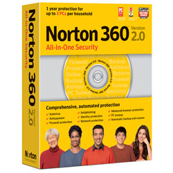 Symantec Norton 360 Version 2.0 - 3 User