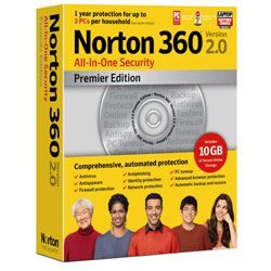 Symantec Norton 360 v.2.0 Premier Edition - Retail - PC