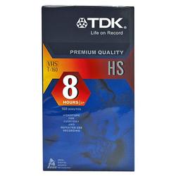 Tdk Electronics Corp. TDK 160 MIN VHS HIGH STN GRADE TAPE NIC